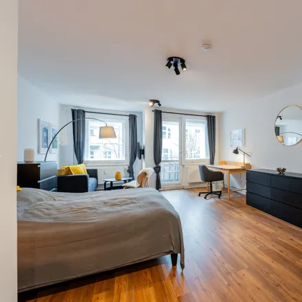 Rent this 1 bed apartment on Weichselstraße 7A in 10247 Berlin, Germany