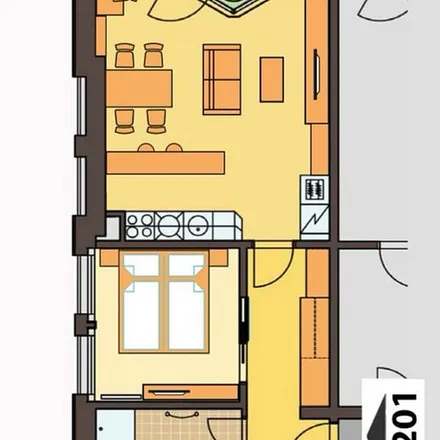 Image 8 - Pomník padlým policistům a hasičům, Horská, 128 00 Prague, Czechia - Apartment for rent