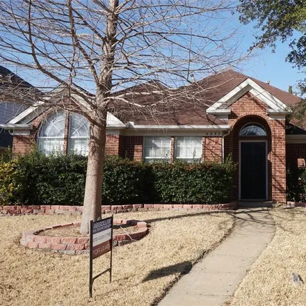 Rent this 3 bed house on 4233 Creekstone Drive in Plano, TX 75093