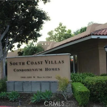 Rent this 2 bed condo on 1001 West MacArthur Boulevard in Santa Ana, CA 92707