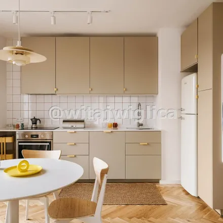 Rent this 3 bed apartment on Plac Grunwaldzki in plac Grunwaldzki, 50-359 Wrocław