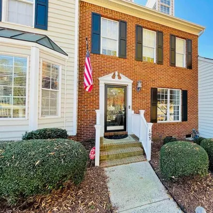 Rent this 3 bed townhouse on 183 Knightsborough Way in Apex, NC 27502