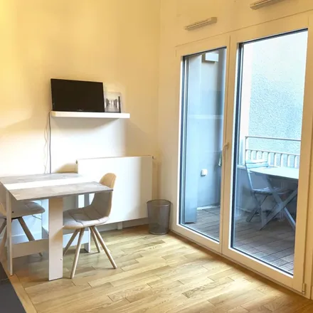 Rent this 1 bed apartment on 28 Rue Ganneron in 75018 Paris, France