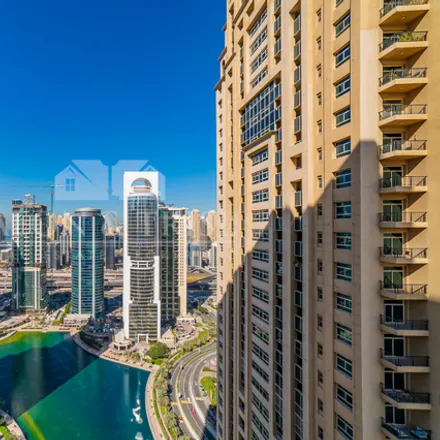 Rent this 3 bed apartment on Al Sarayat Street in Jumeirah Lakes Towers, Dubai