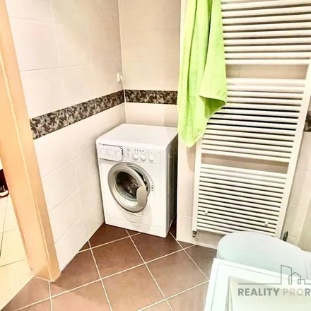 Rent this 1 bed apartment on Tulešická 458/2 in 155 21 Prague, Czechia