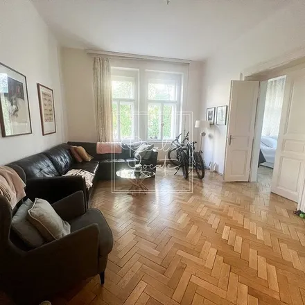 Rent this 1 bed apartment on Korunní 1031/34 in 120 00 Prague, Czechia