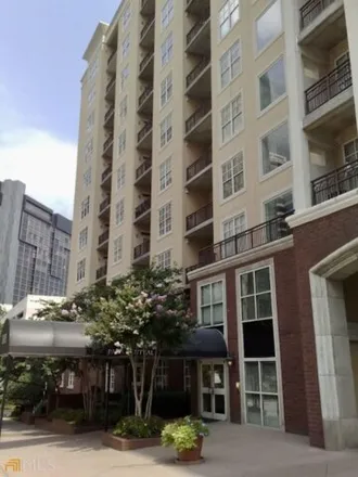Rent this 1 bed condo on Park Central Condos in 13th Street Northeast, Atlanta