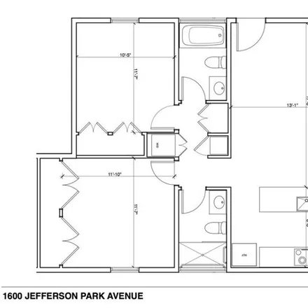 Image 5 - 1600 Jefferson Park Avenue, McCormick Road Houses, Charlottesville, VA 22903, USA - Apartment for rent