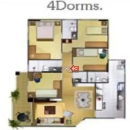 Rent this 4 bed apartment on Residencial Grand Classique in Rua Geraldo Vieira 38, Jardim Cassiano Ricardo