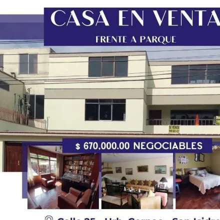 Image 2 - Jirón Oscar Avilés, San Isidro, Lima Metropolitan Area 15000, Peru - House for sale