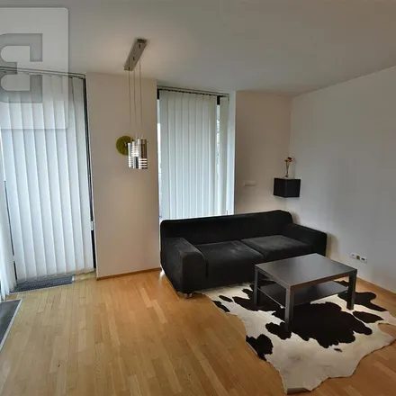 Rent this 1 bed apartment on Central Park Praha in Pitterova, 130 00 Prague