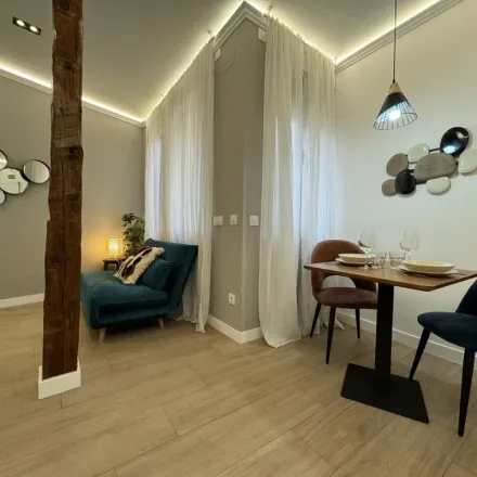 Rent this 1 bed apartment on Cava Market in Calle de la Cava Baja, 28005 Madrid