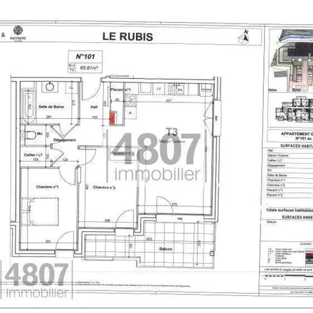 Image 3 - 154 Place de l'Hôtel de Ville, 74130 Bonneville, France - Apartment for rent