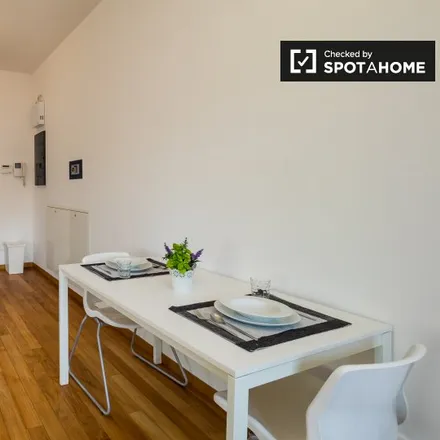 Rent this studio apartment on Via Cosenz - Via Don Minzoni in Via Enrico Cosenz, 20158 Milan MI