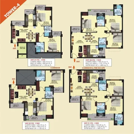 Buy this 3 bed apartment on unnamed road in New Bairahana, Prayagraj - 211001