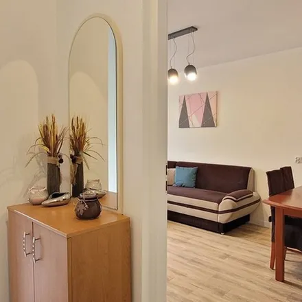 Rent this 1 bed apartment on Hieronima Derdowskiego in 71-178 Szczecin, Poland