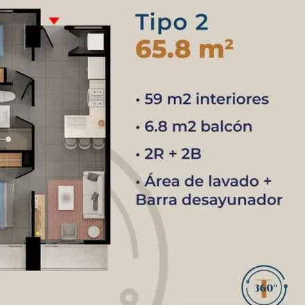 Buy this 1 bed apartment on Calle Nogales in Delegación La Mesa, 22115 Tijuana