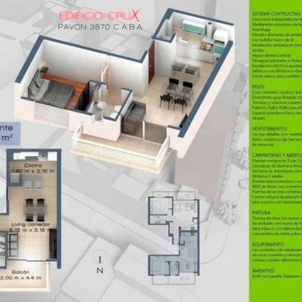 Buy this 1 bed apartment on Avenida Pavón 3870 in Boedo, 1240 Buenos Aires