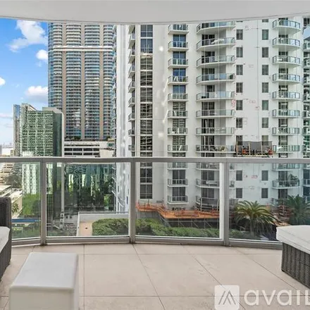 Rent this studio apartment on 1050 Brickell Ave