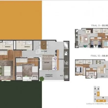 Buy this 2 bed apartment on Rua Alberto José da Motta in Chácaras Marco, Barueri - SP