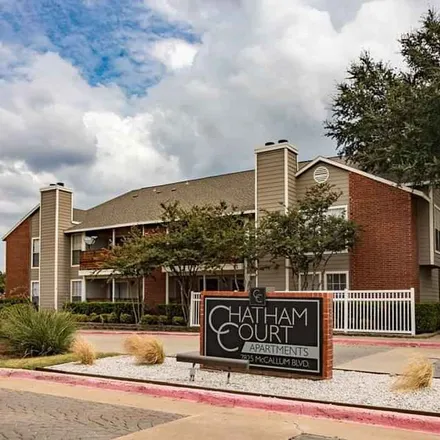 Rent this 1 bed apartment on 7825 McCallum Boulevard in Renner, Dallas
