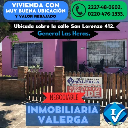 Buy this studio house on Chacabuco 696 in Barrio El gallito, 1741 General Las Heras