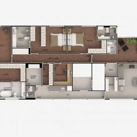 Buy this 3 bed apartment on Rua Coronel Oscar Porto 461 in Paraíso, São Paulo - SP