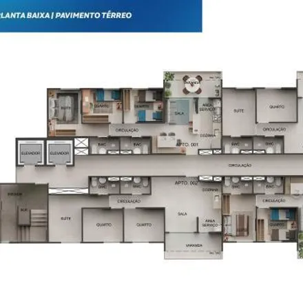 Buy this 3 bed apartment on unnamed road in Jardim São Paulo, Recife - PE