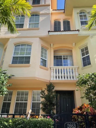 Buy this 2 bed townhouse on 2662 Ravella Lane in Palm Beach Gardens, FL 33410