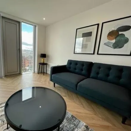 Rent this 1 bed apartment on Elizabeth Tower in 141 Chester Road, Manchester