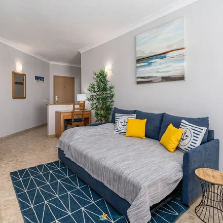 Rent this 1 bed apartment on Caravan parking in Rua Agosto Azul, 8500-801 Portimão