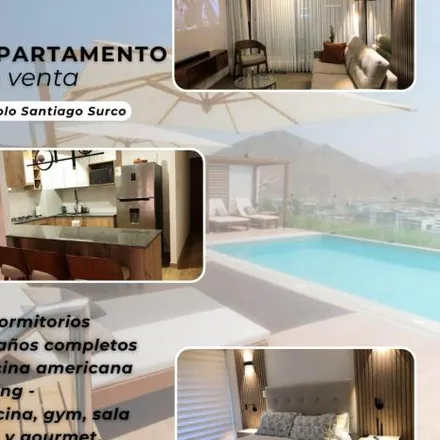Buy this 2 bed apartment on Alameda Julio Ramón Ribeyro in Santiago de Surco, Lima Metropolitan Area 15056
