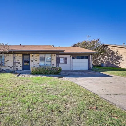 Rent this 3 bed house on 316 Wallace Drive in Crowley, TX 76036