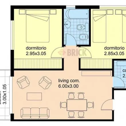 Rent this 2 bed apartment on Vera 918 in Villa Crespo, C1414 AJG Buenos Aires