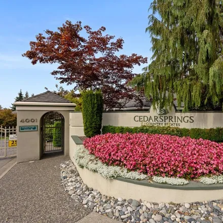 Buy this 3 bed townhouse on Cedar Springs Trail in Abbotsford, BC V2S 8K3