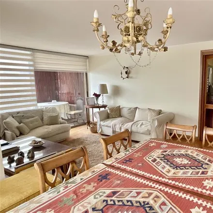 Rent this 3 bed apartment on Cerro El Plomo 6681 in 756 0903 Provincia de Santiago, Chile