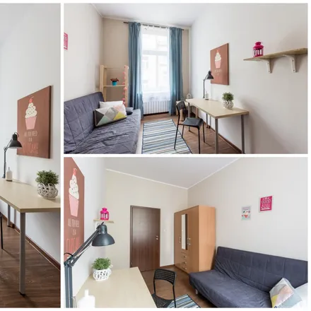 Rent this 7 bed room on Feliksa Nowowiejskiego 6 in 61-731 Poznań, Poland