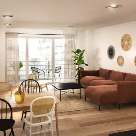 Rent this 2 bed apartment on Boulevard du Régent - Regentlaan 55 in 1000 Brussels, Belgium