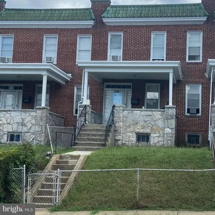 Buy this 5 bed townhouse on 2535 Park Heights Terrace in Baltimore, MD 21215