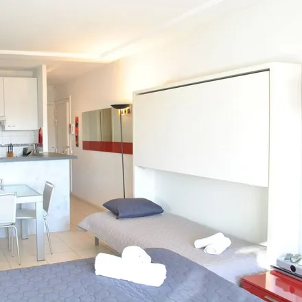 Rent this studio apartment on Cannes in 4 Place de la Gare, 06400 Cannes