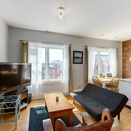 Rent this 3 bed apartment on #8 in 705 Massachusetts Avenue, South End