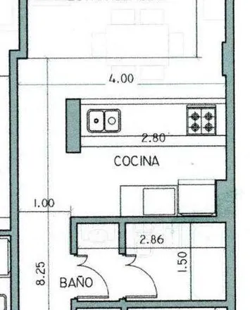 Buy this 1 bed apartment on Universidad Abierta Interamericana in Avenida Manuel A. Montes de Oca, Barracas