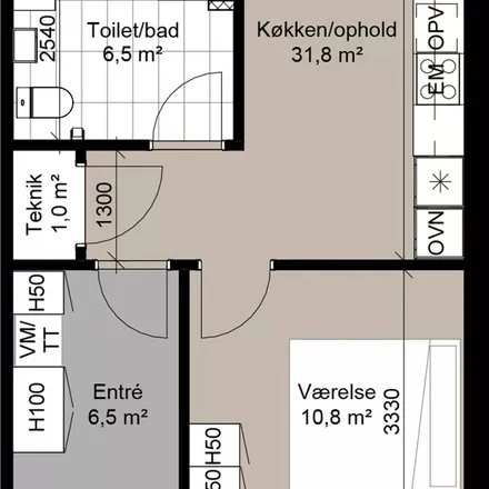 Image 3 - Hedehuse, Hjortholmvej 60, 9530 Støvring, Denmark - Apartment for rent