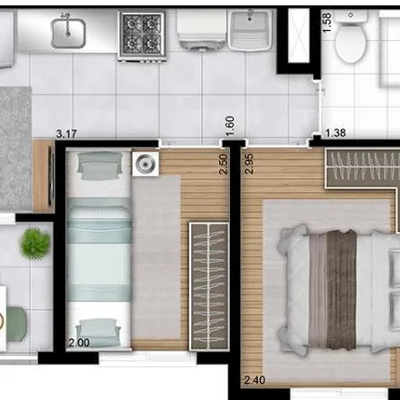 Buy this 2 bed apartment on Rua Achilles Orlando Curtolo in Barra Funda, São Paulo - SP