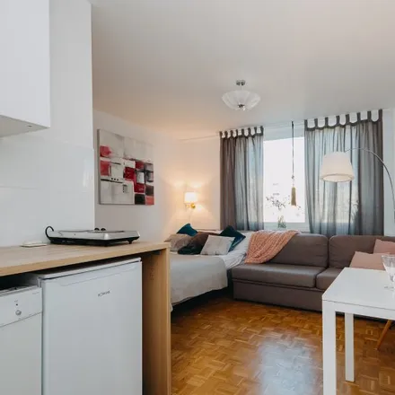 Rent this studio apartment on unnamed road in 03-728 Warsaw, Poland