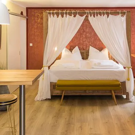 Rent this 1 bed apartment on Bühlauer Waldgarten in Nachtflügelweg 25, 01324 Dresden