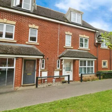 Buy this 4 bed townhouse on Hampton Vale Primary Academy in West Lake Avenue, Peterborough