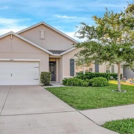Rent this 4 bed house on 14584 Potterton Circle in Pasco County, FL 34667
