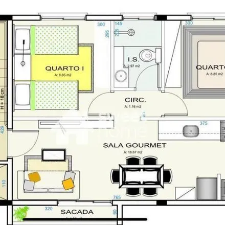 Buy this 2 bed apartment on Rua Carajás in Santa Cruz, Cascavel - PR