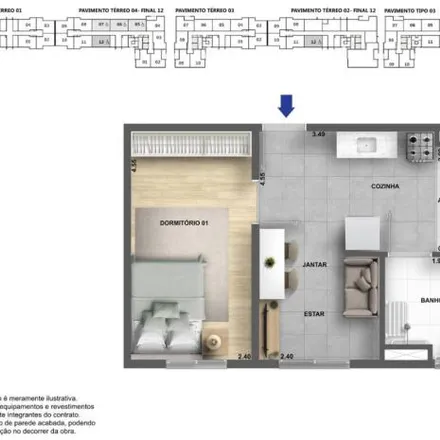 Buy this 2 bed apartment on Avenida Alexandre Mackenzie in Parque Continental, São Paulo - SP